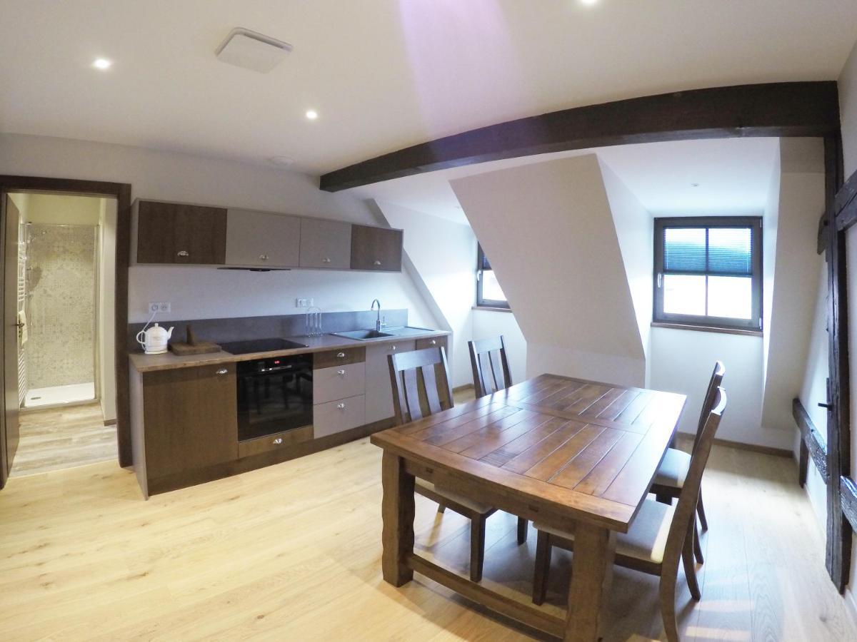 Apartamento Au Nid de Cigogne Zellenberg Exterior foto