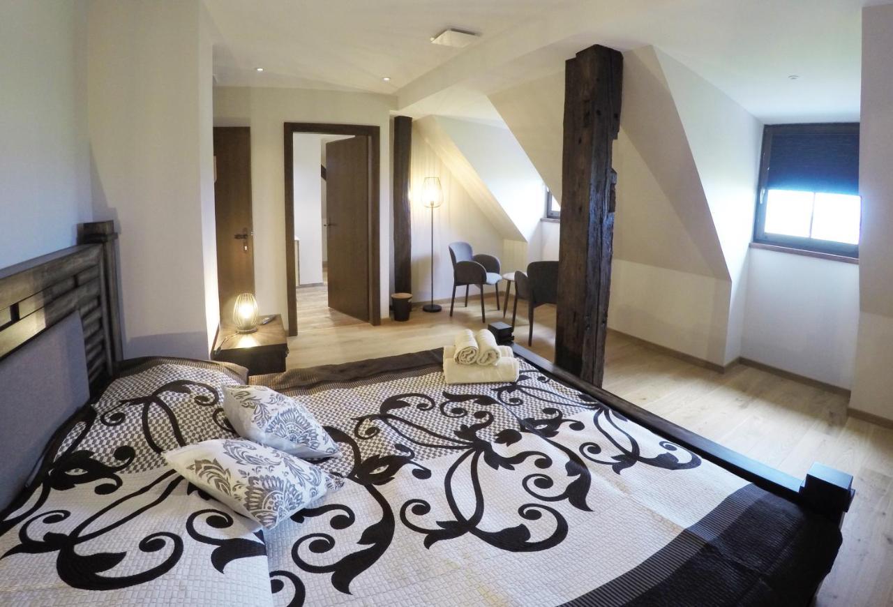 Apartamento Au Nid de Cigogne Zellenberg Exterior foto
