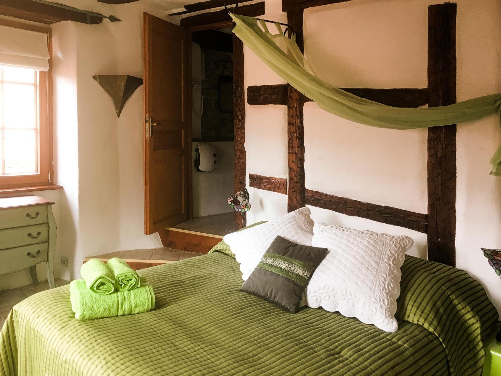 Apartamento Au Nid de Cigogne Zellenberg Exterior foto